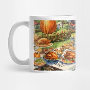 Holiday , Thanks Giving , Pumpkin , Turkey , Party Mug